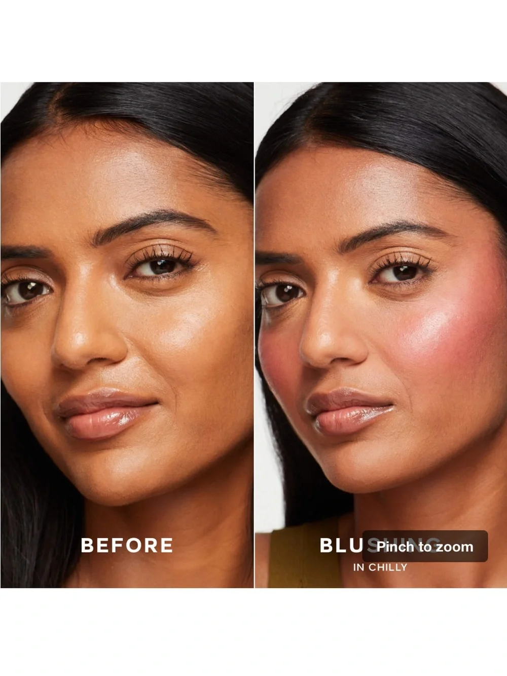 Saie dew blush cheek and Lip Tint —Chilly